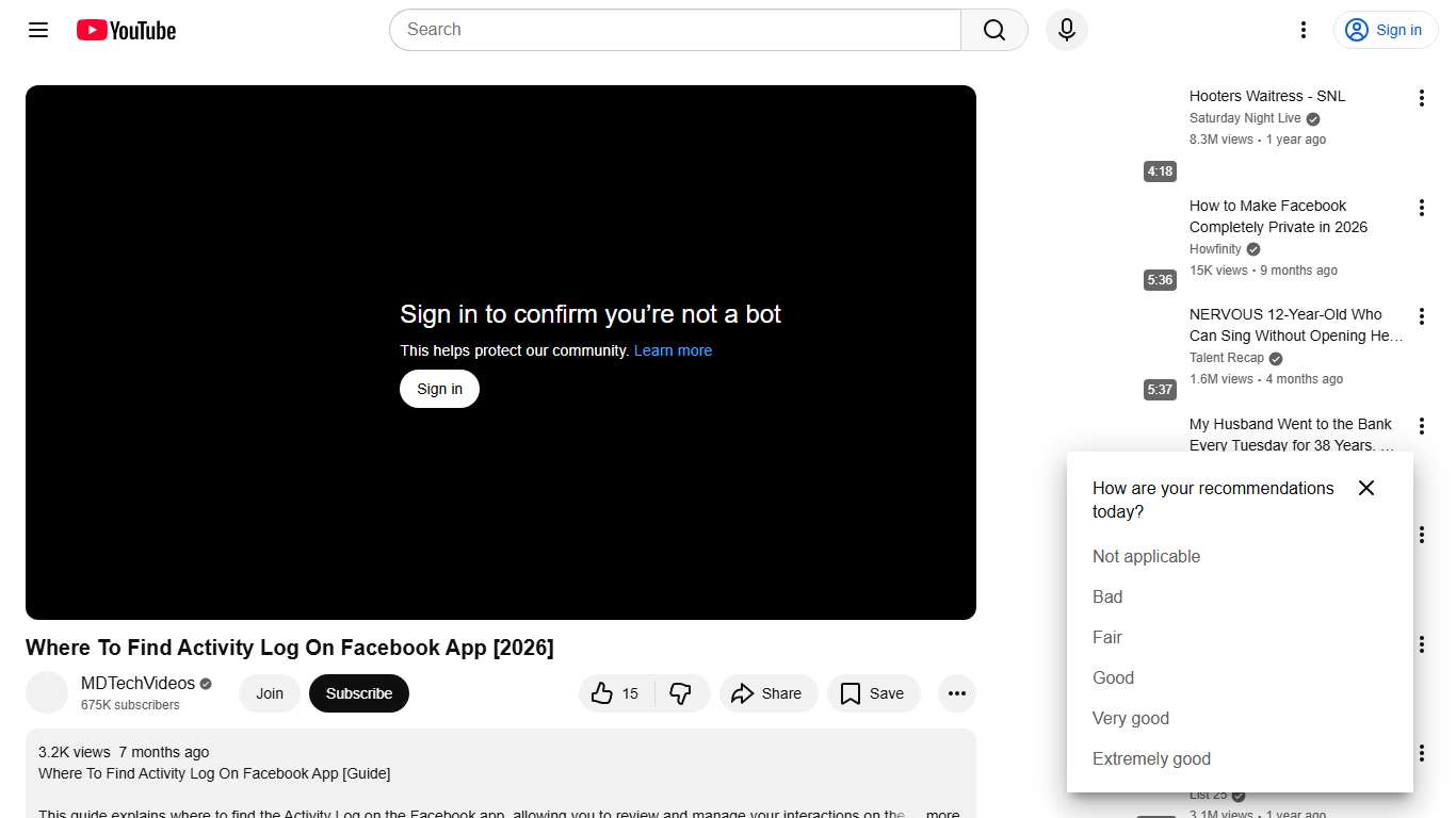 Where To Find Activity Log On Facebook App [2026] - YouTube